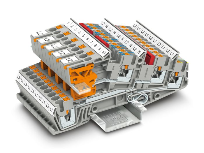 PTI installation terminal blocks with marking material