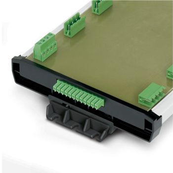 Different module connections via bus cross-contacts with the UM-BASIC series