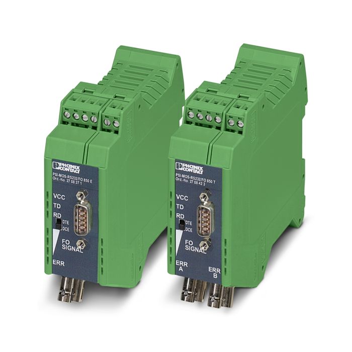 Serial media converters for RS-232