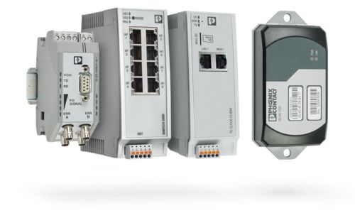 Portfolio mit Industrial Ethernet, modernen Wireless-Technologien und Cyber Security