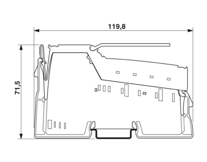 温度模块-IB IL TEMP 4/8 RTD/EF-PAC
