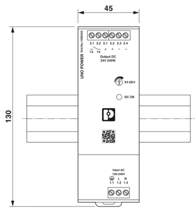 电源-UNO2-PS/1AC/24DC/240W