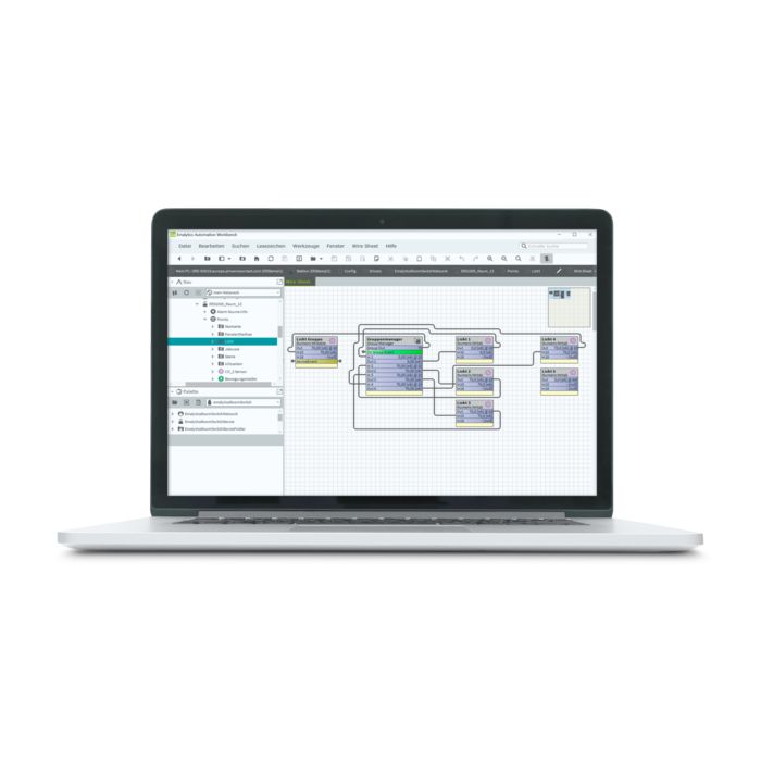 Workbench du système de gestion des bâtiments Emalytics