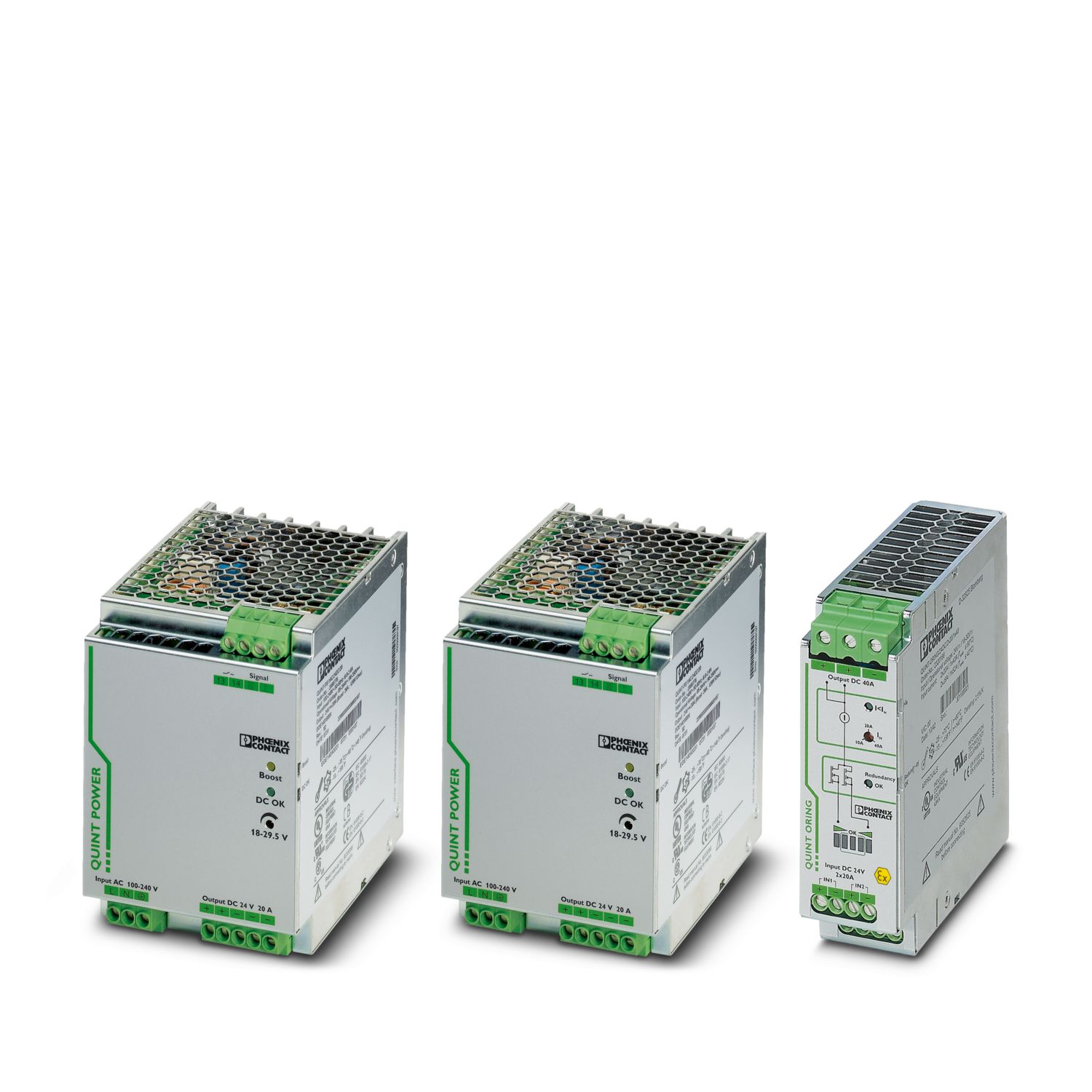 QUINT-PS/1AC/24DC/20 - Power supply - 2866776 | Phoenix Contact QUINT-PS/1AC/24DC/20 - Power supply - 2866776 | Phoenix Contact