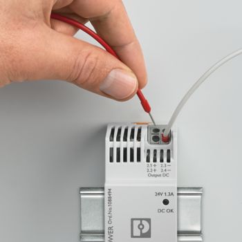 STEP POWER power supply with Push-in connection technology