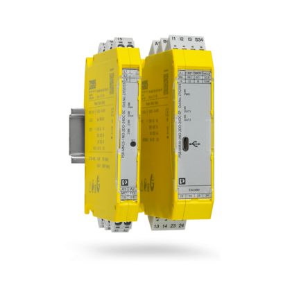 Zero-speed and over-speed safety relays