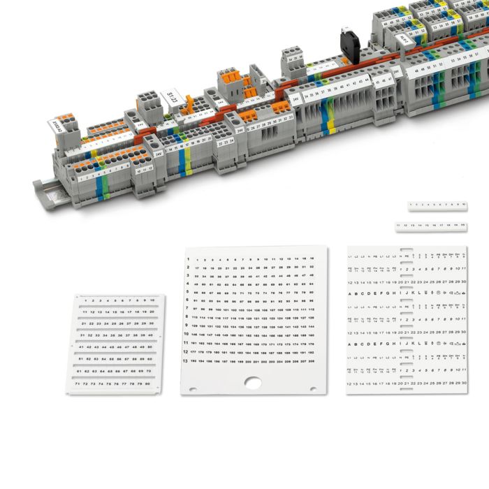 Marking accessories for terminal blocks