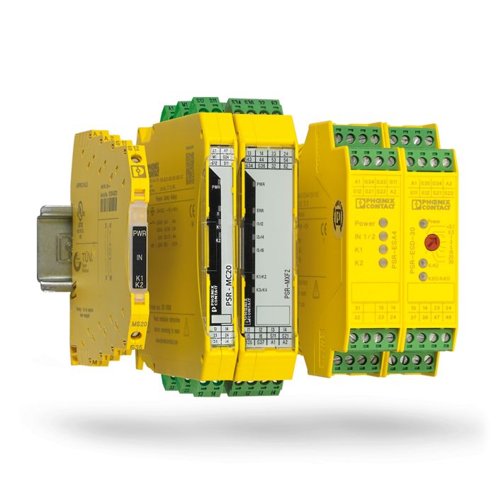 Sikkerhetsrelé, I/O-systemer og kontrollere