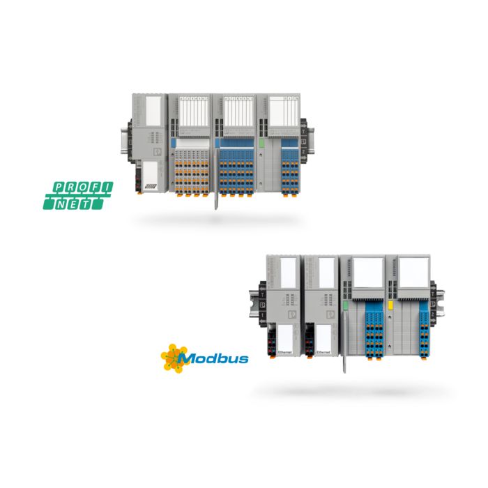 Axioline P se instala en el armario de control