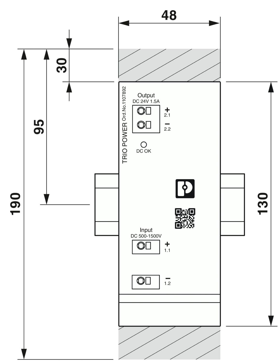 TRIO-PS-2G/1500DC/24DC/1.5 - 電源 - 1107892 | Phoenix Contact TRIO-PS-2G/1500DC/24DC/1.5 - 電源 - 1107892 | Phoenix Contact