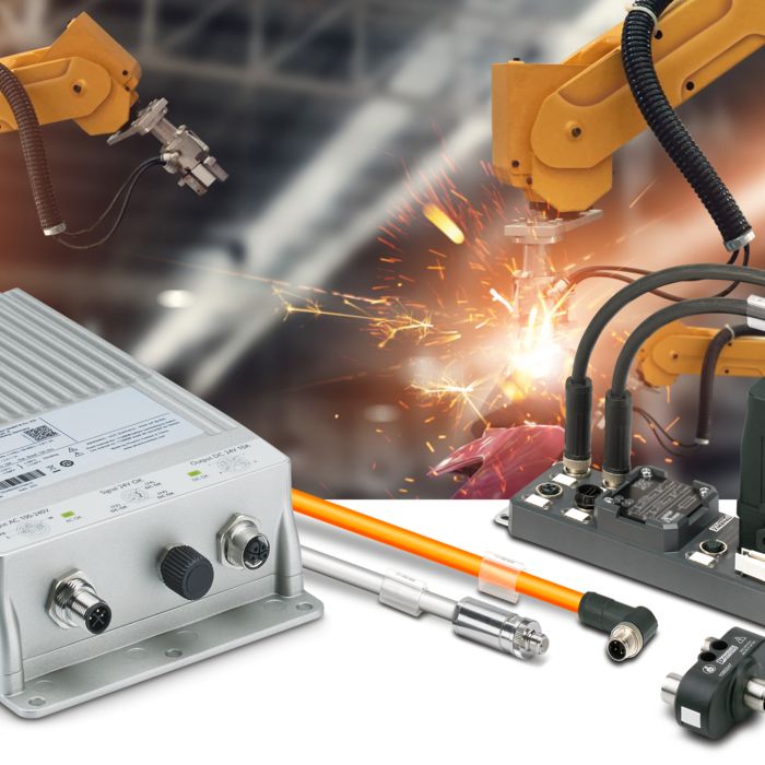 TRIO IP67 con sistema de cableado M12 Power