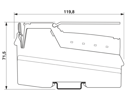 总线耦合器-IL PB BK DI8 DO4/EF-PAC