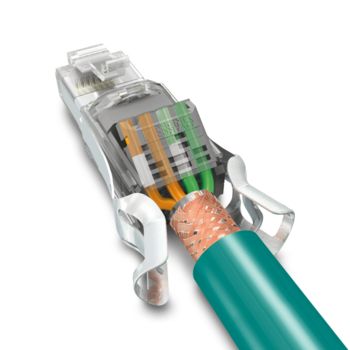 Raccordement autodénudant sur un connecteur RJ45 en CAT6