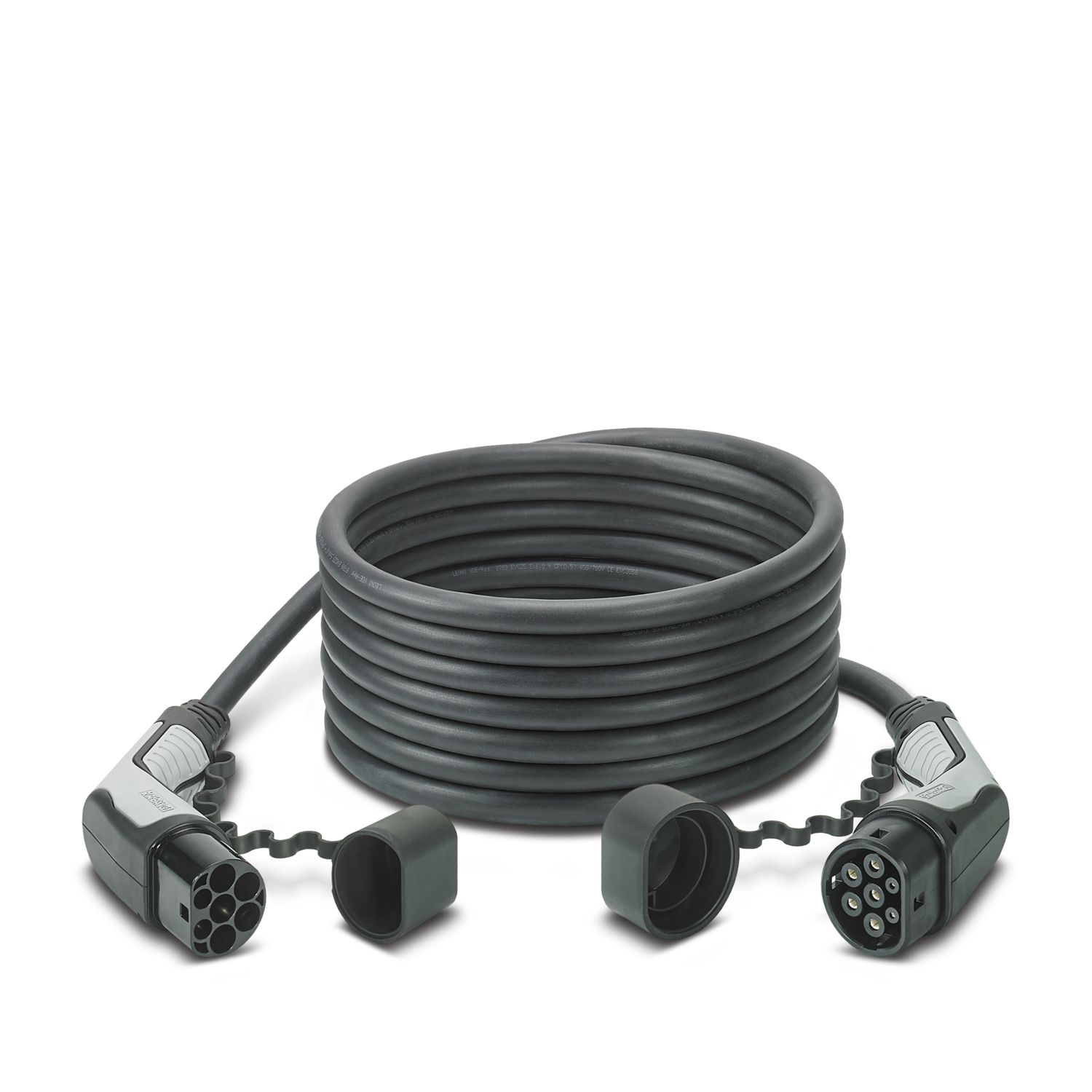 EV-T2G3PC-3AC32A-7,0M6,0ESBK01 - AC charging cable - 1628199 EV-T2G3PC-3AC32A-7,0M6,0ESBK01 - AC charging cable - 1628199