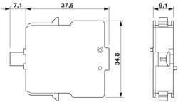 PSR-ESS-ACC-CB1-SM-SC - Contact module - 1221749 | Phoenix Contact