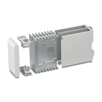 Customer-specific heatsinks for ICS series electronics housings