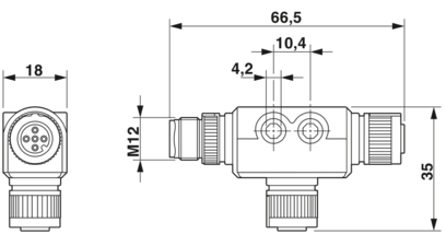T型分配器-SAC-5PT-F/F-M VP SH