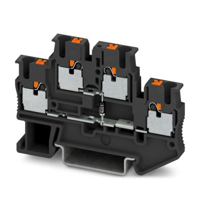 PTTB 2,5-DIO/O-U BK - Bauelementreihenklemme