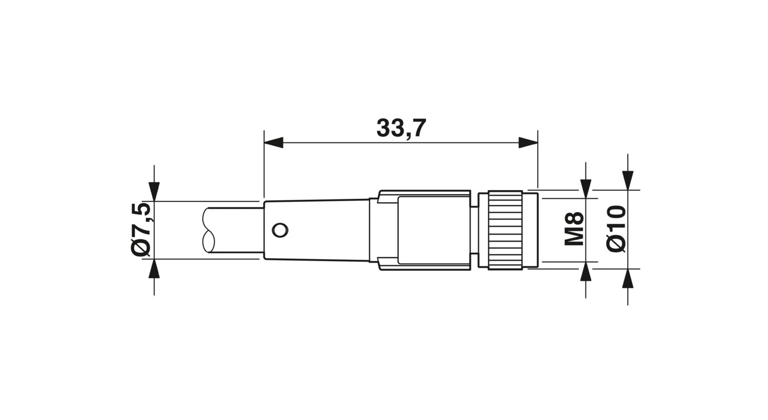 SAC-4P- 2,0-E20/M 8FS - Sensor/actuator cable - 1410956 SAC-4P- 2,0-E20/M 8FS - Sensor/actuator cable - 1410956