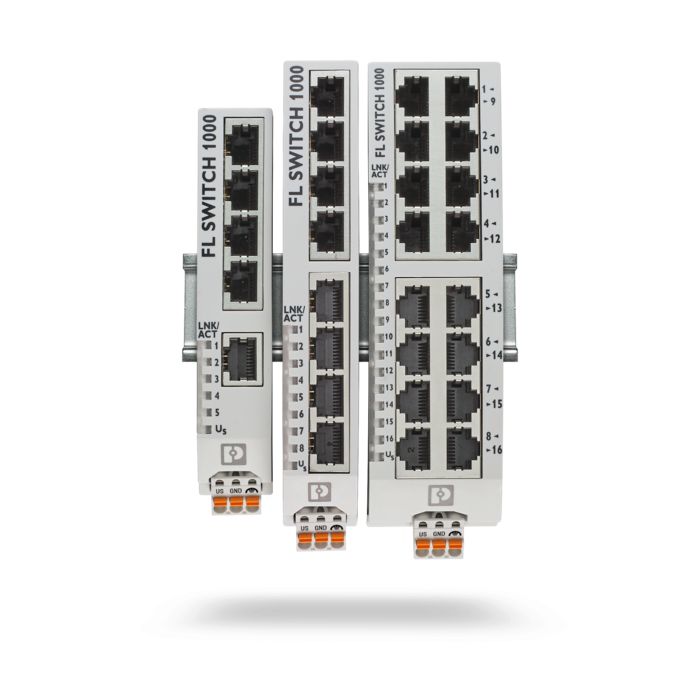 Unmanaged switches from Phoenix Contact