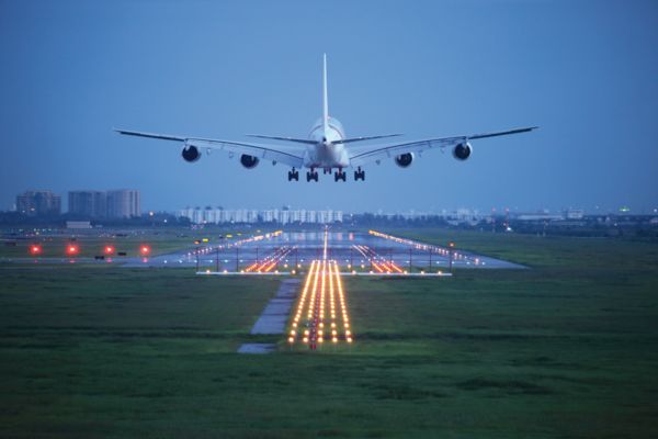 CCTV video surveillance for airport runways