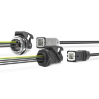 Contact insert module with function for heavy-duty connectors