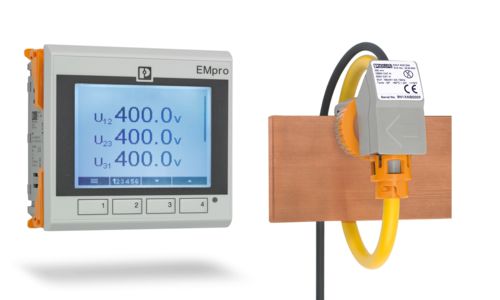 Energiemessgerät mit Stromwandler 