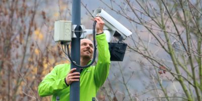 Integrated video surveillance for industrial applications