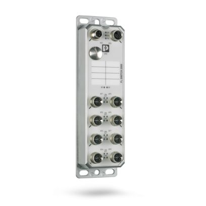 Управляемый коммутатор FL&nbsp;SWITCH&nbsp;2608 в прочном металлическом корпусе