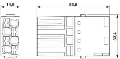 插芯模块-HC-M-04-PT-M