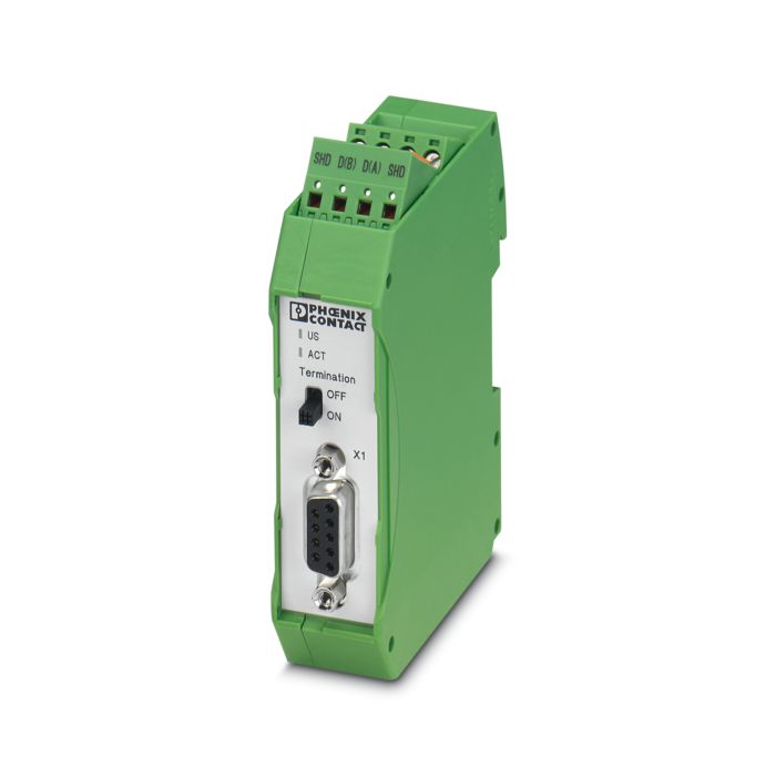 Active termination for PROFIBUS and RS-485 networks