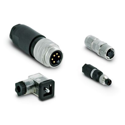 Sensor/actuator connectors