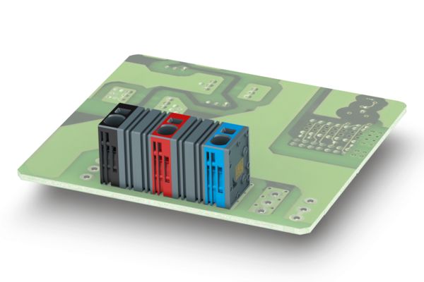 PCB terminal blocks with Push-in connection