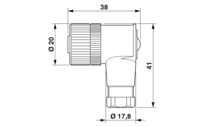 连接器-SACC-FR-5CON-PG 9-M SCO