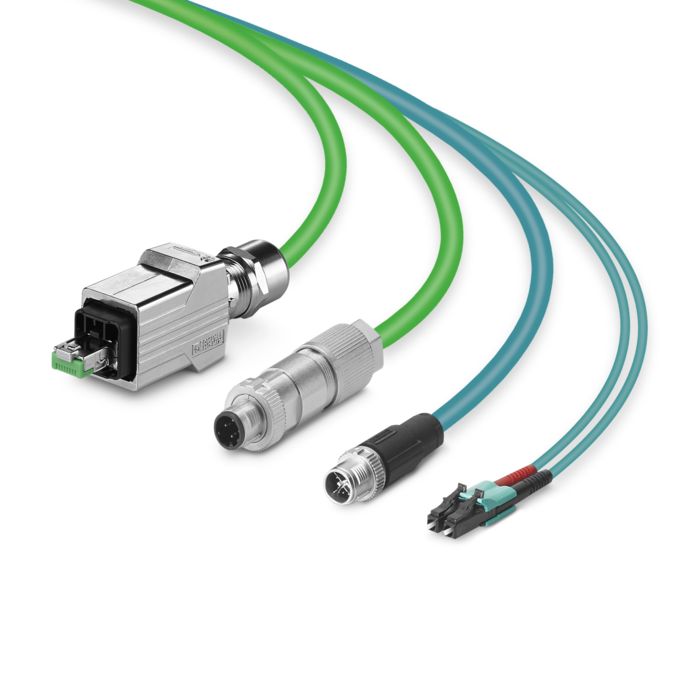 Conectores y cables para señales, datos y potencia