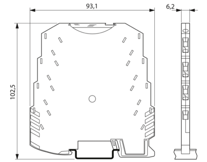 热电阻测量变送器-MINI MCR-RTD-UI-NC