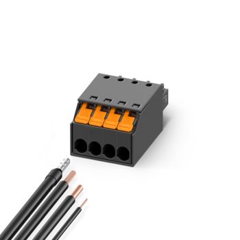XPC 1,5 PCB connectors with different types of conductors