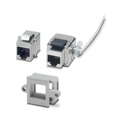 面板安装框架-VS-08-A-RJ45/MOD-1-IP20