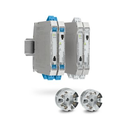 Loop-powered temperatuurmeetwaardeomvormers voor RTD, TC, weerstands- en spanningsdetectoren