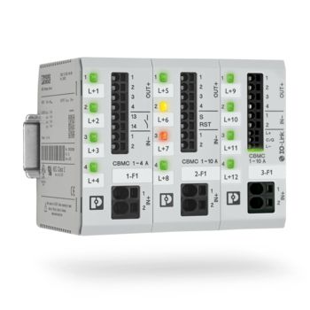 Disjoncteurs électroniques compacts CBMC réglables de 1 à 4 A et de 1 à 10 A