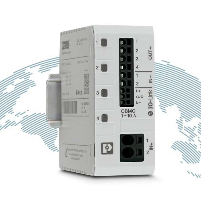 Disjoncteur 4 canaux CBMC avec interface de communication IO-Link