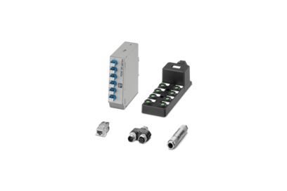 Distributors, adapters, and conductor connectors