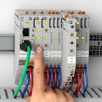 CAPAROC peut être assemblé sans outils et réglé avec le doigt grâce aux boutons à LED