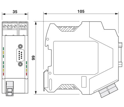 FO转换器-PSI-MOS-RS232/FO1300 E