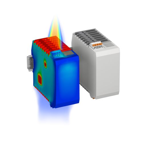 Représentation thermique d'un appareil électrique