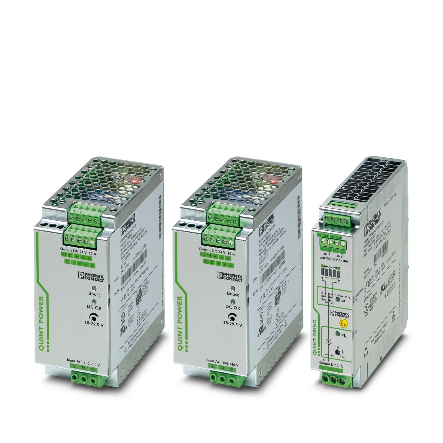 QUINT-PS/1AC/24DC/10 - Power supply - 2866763 | Phoenix Contact QUINT-PS/1AC/24DC/10 - Power supply - 2866763 | Phoenix Contact