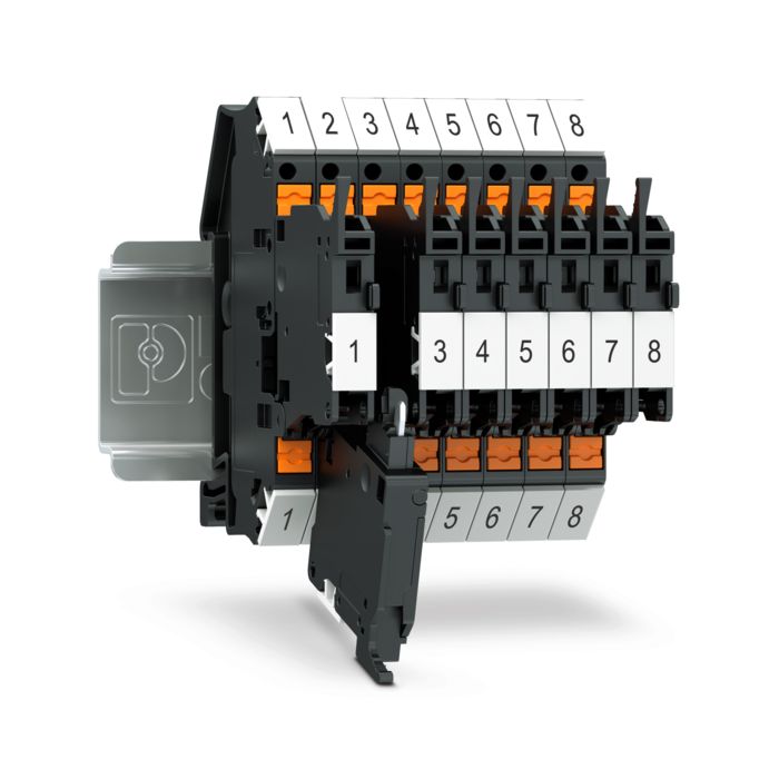 Fuse terminal blocks