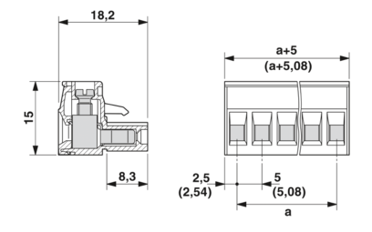 PCB 插拔式连接器-BCP-500-13 GN