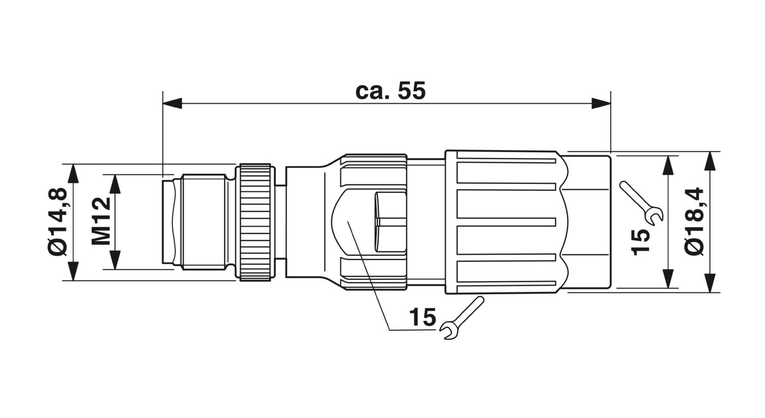 SACC-MS-4QO-0,75-M SCO - Connector - 1521591 | Phoenix Contact SACC-MS-4QO-0,75-M SCO - Connector - 1521591 | Phoenix Contact