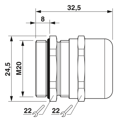 电缆密封-G-INS-M20-S68N-NNES-S